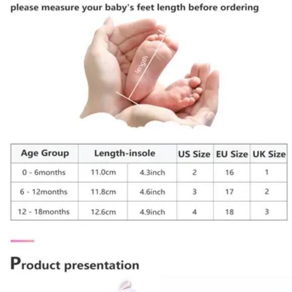 New baby soft sole sneaker shoes gold 12-18 months size 3 - Picture 2 of 2